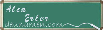 Alea Erler Visitenkarte